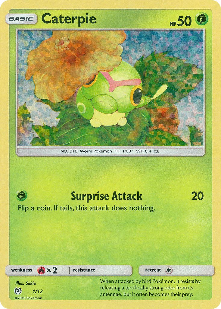 Caterpie (1/12) [McDonald's Promos: 2019 Collection] - Dark Crystal Cards