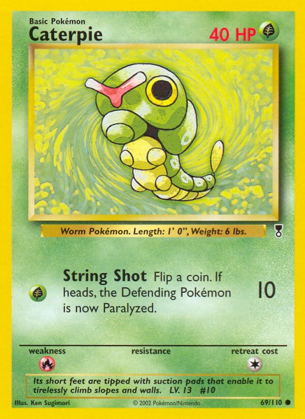 Caterpie (69/110) [Legendary Collection] - Dark Crystal Cards