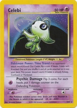 Celebi (3/64) [Neo Revelation Unlimited] - Dark Crystal Cards