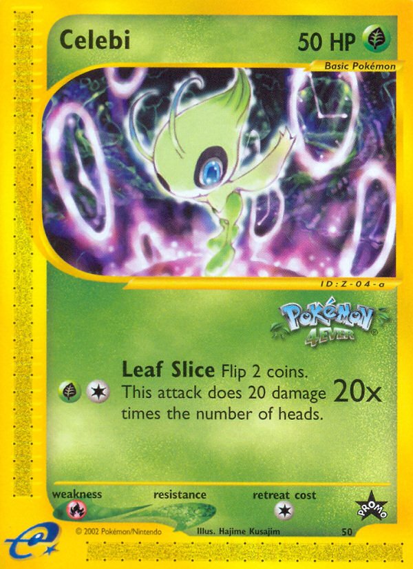 Celebi (50) [Wizards of the Coast: Black Star Promos] - Dark Crystal Cards