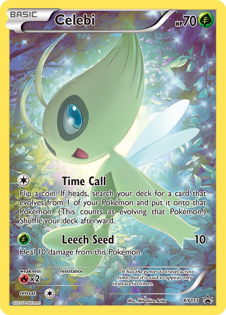 Celebi (XY111) [XY: Black Star Promos] - Dark Crystal Cards