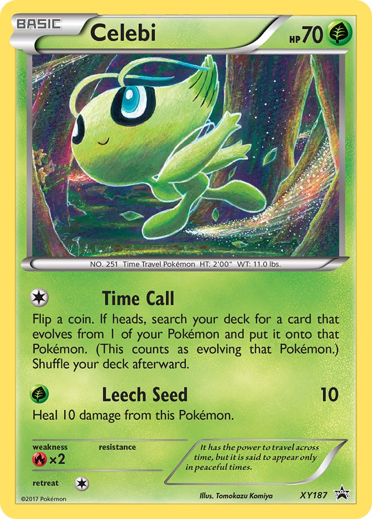 Celebi (XY187) [XY: Black Star Promos] - Dark Crystal Cards