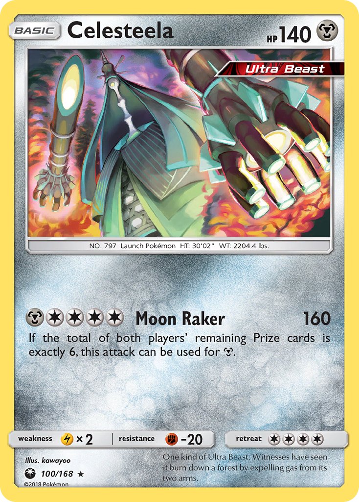 Celesteela (100/168) [Sun & Moon: Celestial Storm] - Dark Crystal Cards