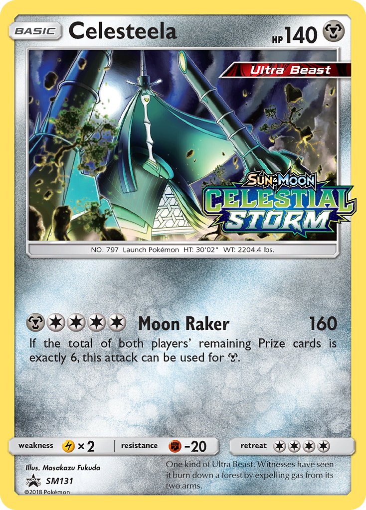 Celesteela (SM131) [Sun & Moon: Black Star Promos] - Dark Crystal Cards