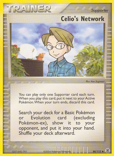 Celio's Network (88/112) [EX: FireRed & LeafGreen] - Dark Crystal Cards