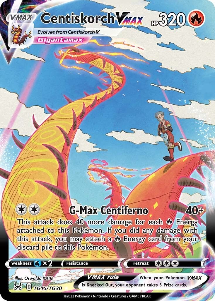 Centiskorch VMAX (TG15/TG30) [Sword & Shield: Lost Origin] - Dark Crystal Cards