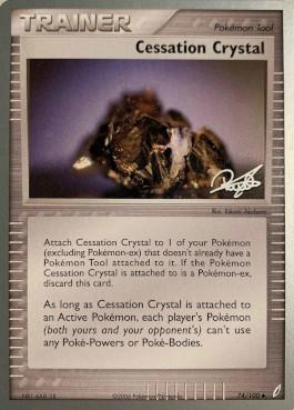 Cessation Crystal (74/100) (Bliss Control - Paul Atanassov) [World Championships 2008] - Dark Crystal Cards