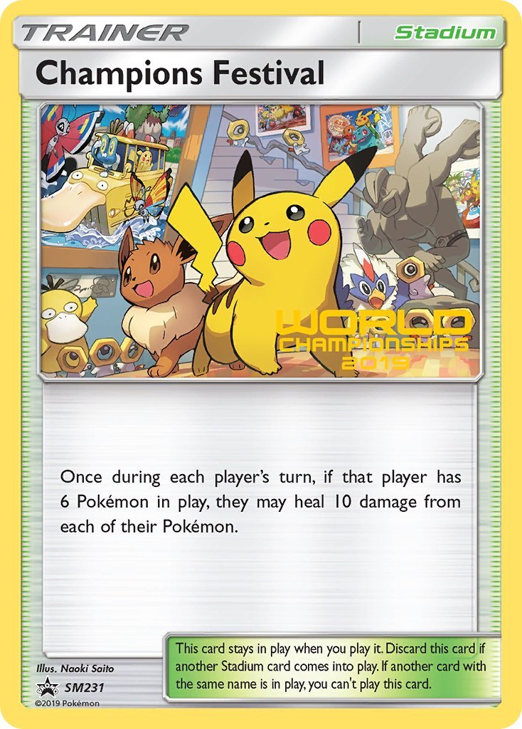 Champions Festival (SM231) (2019) [Sun & Moon: Black Star Promos] - Dark Crystal Cards