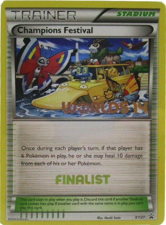 Champions Festival (XY27) (2014 Finalist) [XY: Black Star Promos] - Dark Crystal Cards