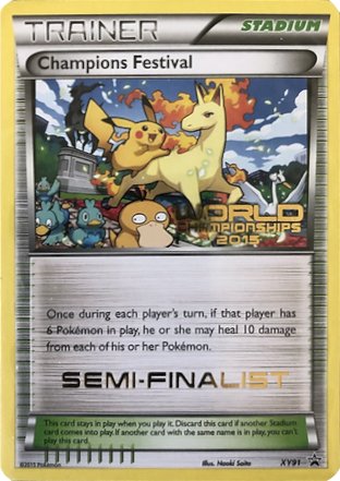 Champions Festival (XY91) (2015 Semi - Finalist) [XY: Black Star Promos] - Dark Crystal Cards