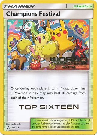 Champions Festival(SM148) (2018 Top Sixteen) [Sun & Moon: Black Star Promos] - Dark Crystal Cards