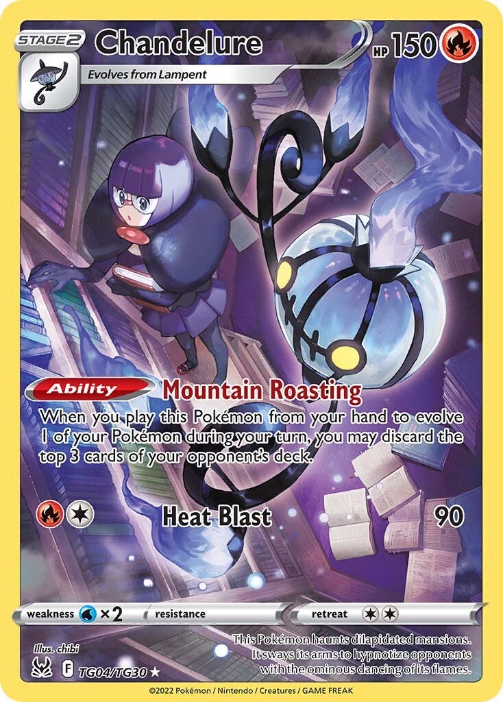 Chandelure (TG04/TG30) [Sword & Shield: Lost Origin] - Dark Crystal Cards