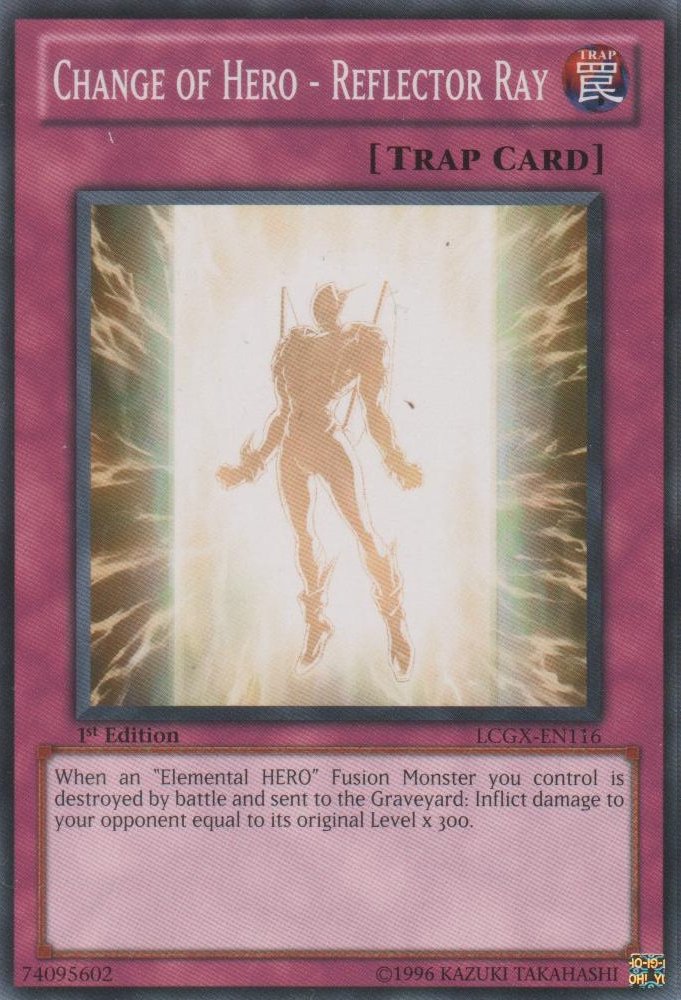 Change of Hero - Reflector Ray [LCGX - EN116] Common - Dark Crystal Cards