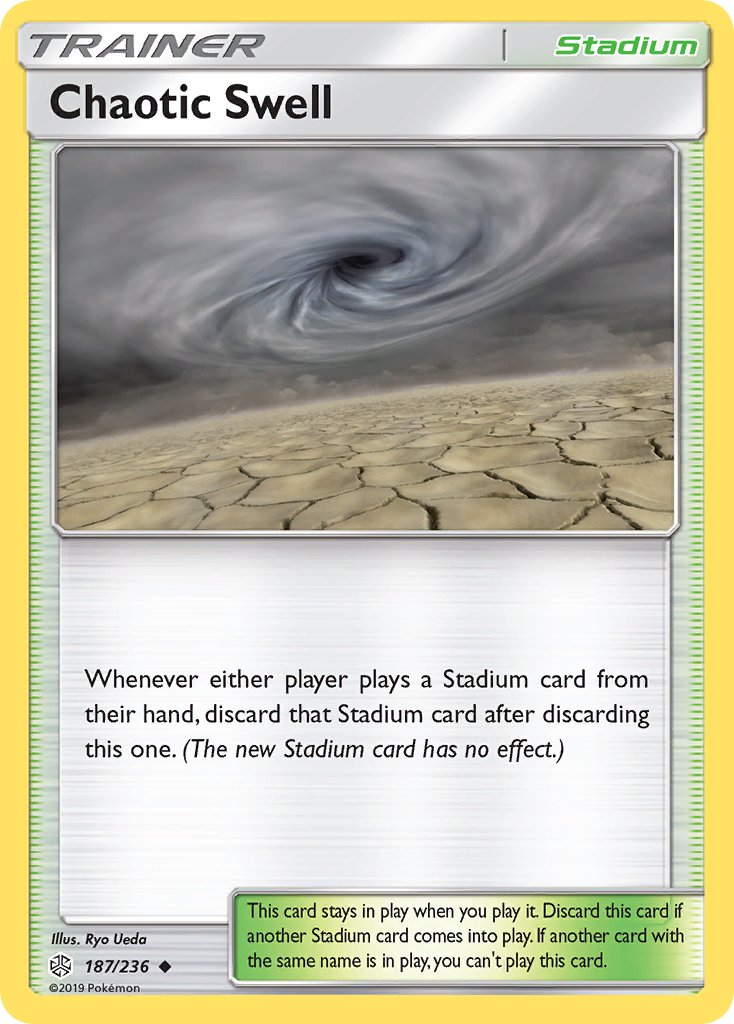 Chaotic Swell (187/236) [Sun & Moon: Cosmic Eclipse] - Dark Crystal Cards