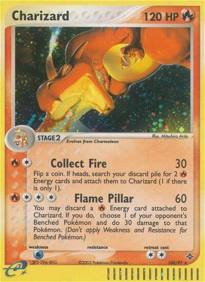 Charizard (100/97) [EX: Dragon] - Dark Crystal Cards