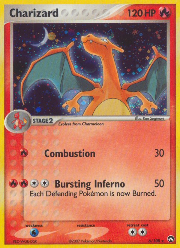 Charizard (6/108) [EX: Power Keepers] - Dark Crystal Cards