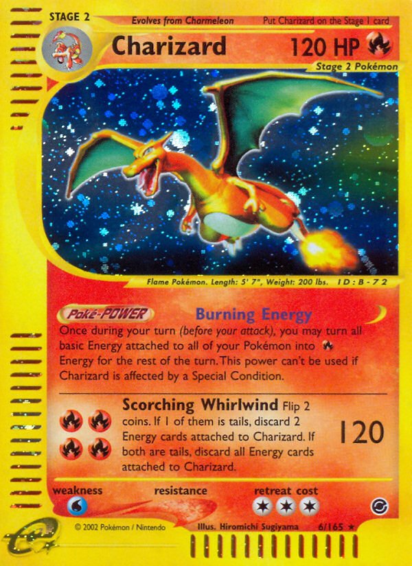 Charizard (6/165) [Expedition: Base Set] - Dark Crystal Cards