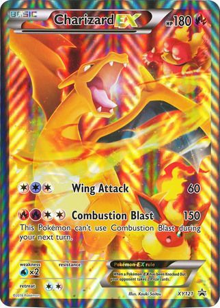 Charizard EX (XY121) (Jumbo Card) [XY: Black Star Promos] - Dark Crystal Cards