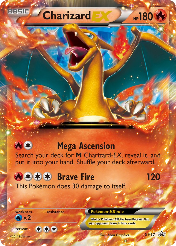 Charizard EX (XY17) [XY: Black Star Promos] - Dark Crystal Cards