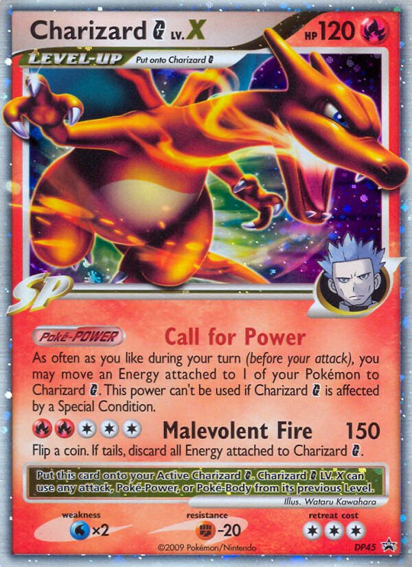 Charizard G LV.X (DP45) [Diamond & Pearl: Black Star Promos] - Dark Crystal Cards