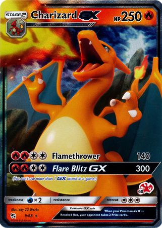 Charizard GX (9/68) [Battle Academy 2020] - Dark Crystal Cards