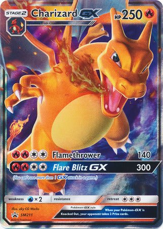 Charizard GX (SM211) (Jumbo Card) [Sun & Moon: Black Star Promos] - Dark Crystal Cards