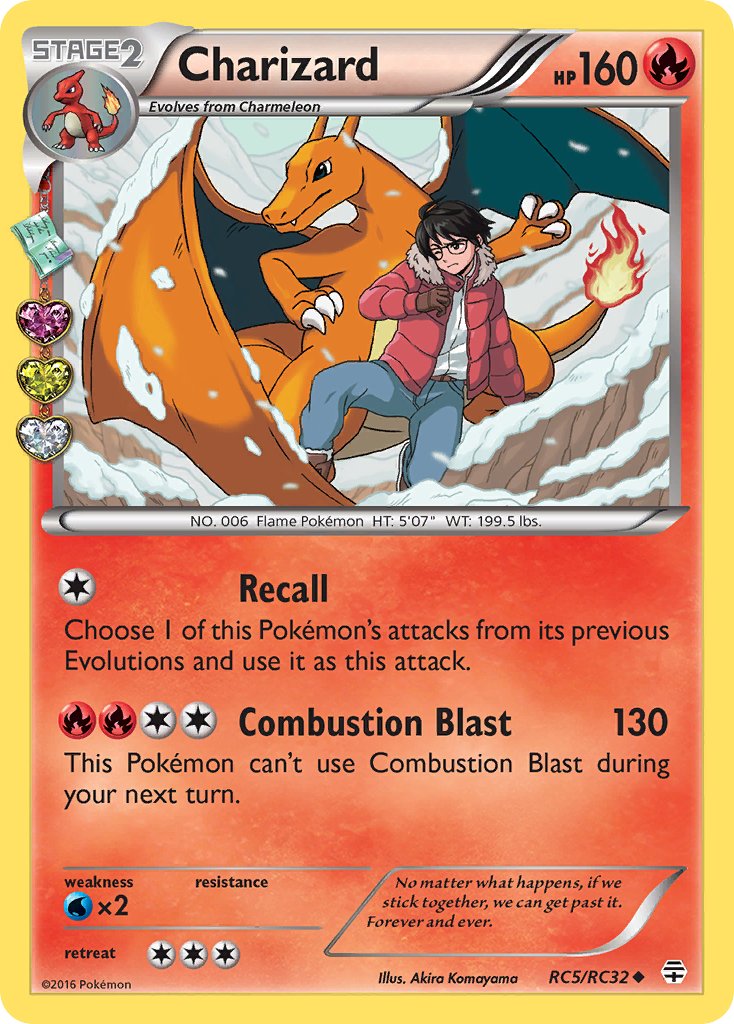 Charizard (RC5/RC32) [XY: Generations] - Dark Crystal Cards