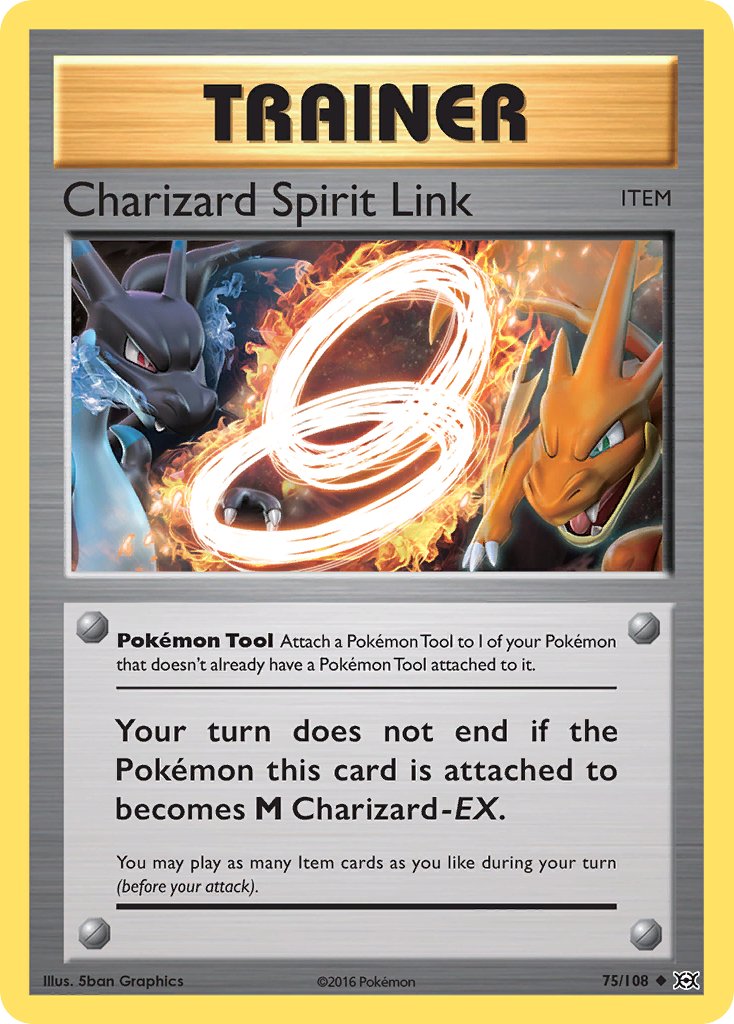 Charizard Spirit Link (75/108) [XY: Evolutions] - Dark Crystal Cards