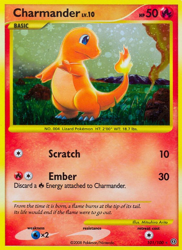 Charmander (101/100) [Diamond & Pearl: Stormfront] - Dark Crystal Cards