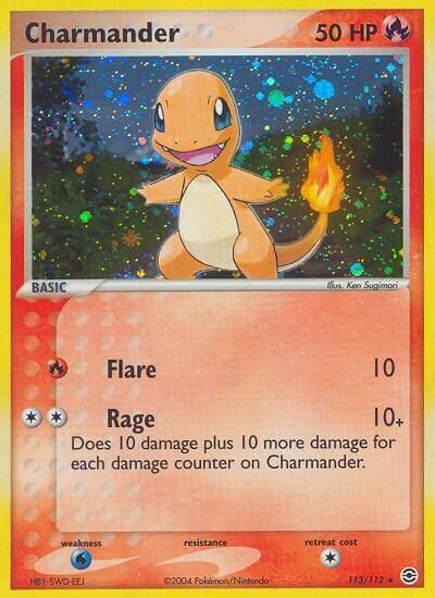 Charmander (113/112) [EX: FireRed & LeafGreen] - Dark Crystal Cards