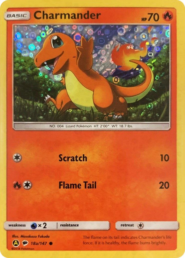 Charmander (18a/147) (General Mills Cereal Foil) [Alternate Art Promos] - Dark Crystal Cards