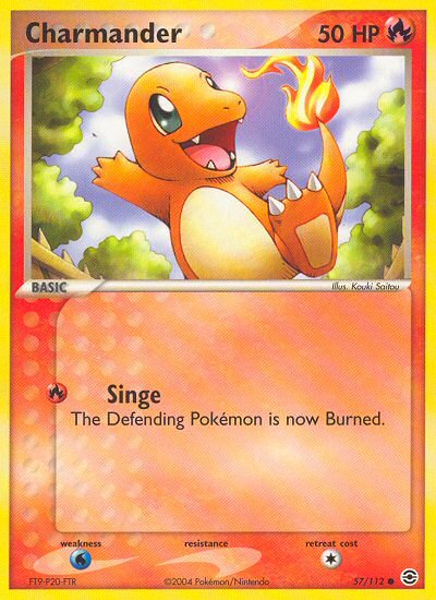 Charmander (57/112) [EX: FireRed & LeafGreen] - Dark Crystal Cards