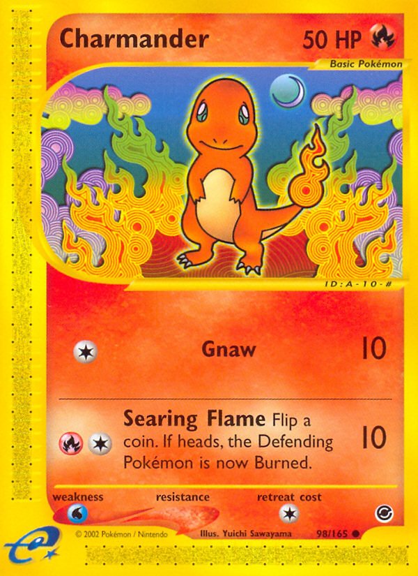 Charmander (98/165) [Expedition: Base Set] - Dark Crystal Cards