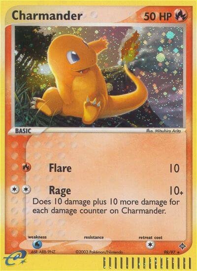 Charmander (98/97) [EX: Dragon] - Dark Crystal Cards