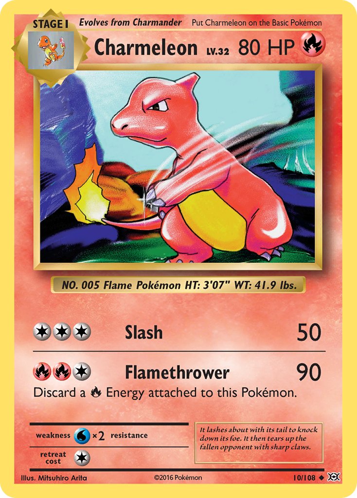 Charmeleon (10/108) [XY: Evolutions] - Dark Crystal Cards