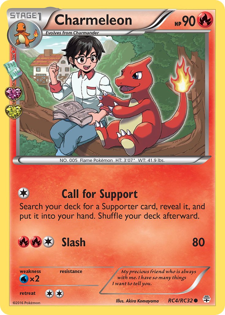 Charmeleon (RC4/RC32) [XY: Generations] - Dark Crystal Cards