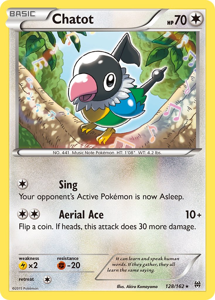 Chatot (128/162) [XY: BREAKthrough] - Dark Crystal Cards