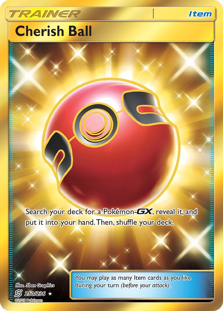 Cherish Ball (250/236) [Sun & Moon: Unified Minds] - Dark Crystal Cards