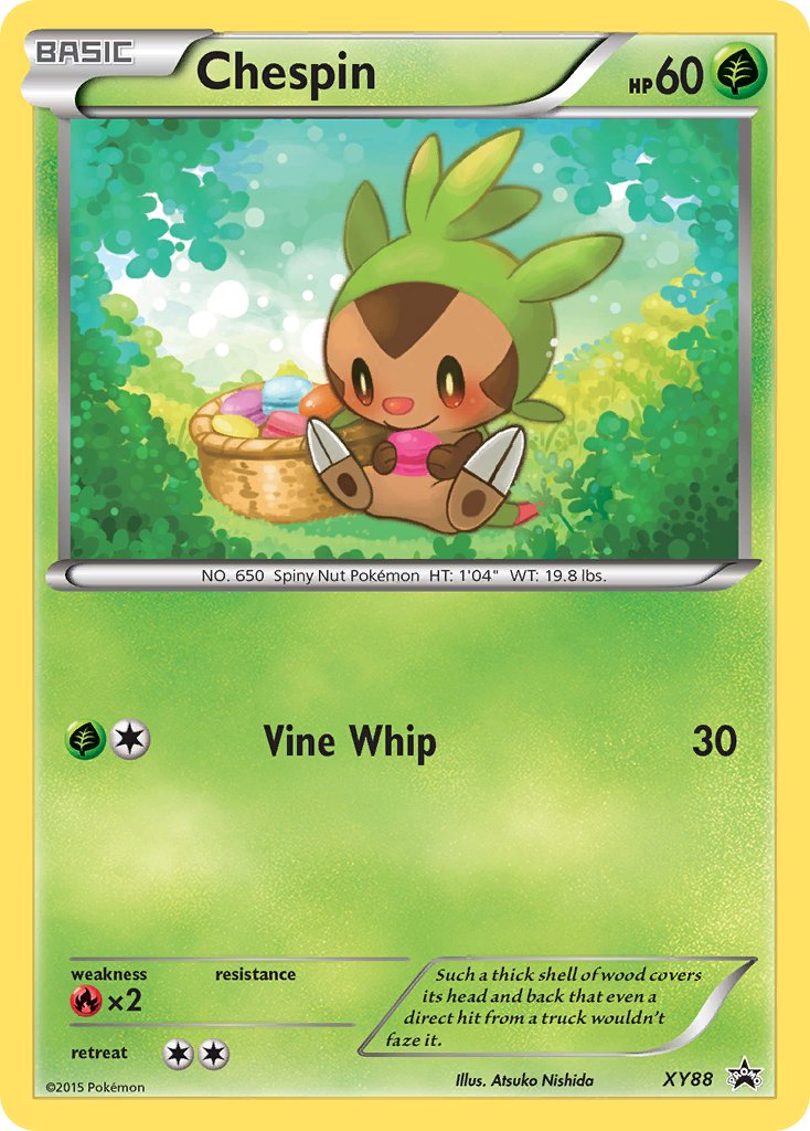 Chespin (XY88) (Collector Chest) [XY: Black Star Promos] - Dark Crystal Cards