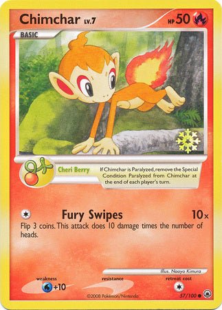 Chimchar (57/100) [Countdown Calendar Promos] - Dark Crystal Cards