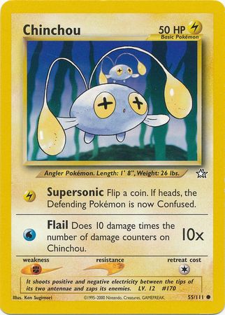 Chinchou (55/111) [Neo Genesis Unlimited] - Dark Crystal Cards