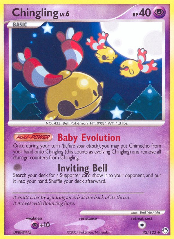 Chingling (42/123) [Diamond & Pearl: Mysterious Treasures] - Dark Crystal Cards