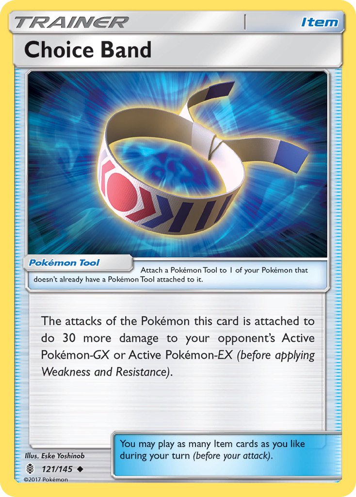 Choice Band (121/145) [Sun & Moon: Guardians Rising] - Dark Crystal Cards