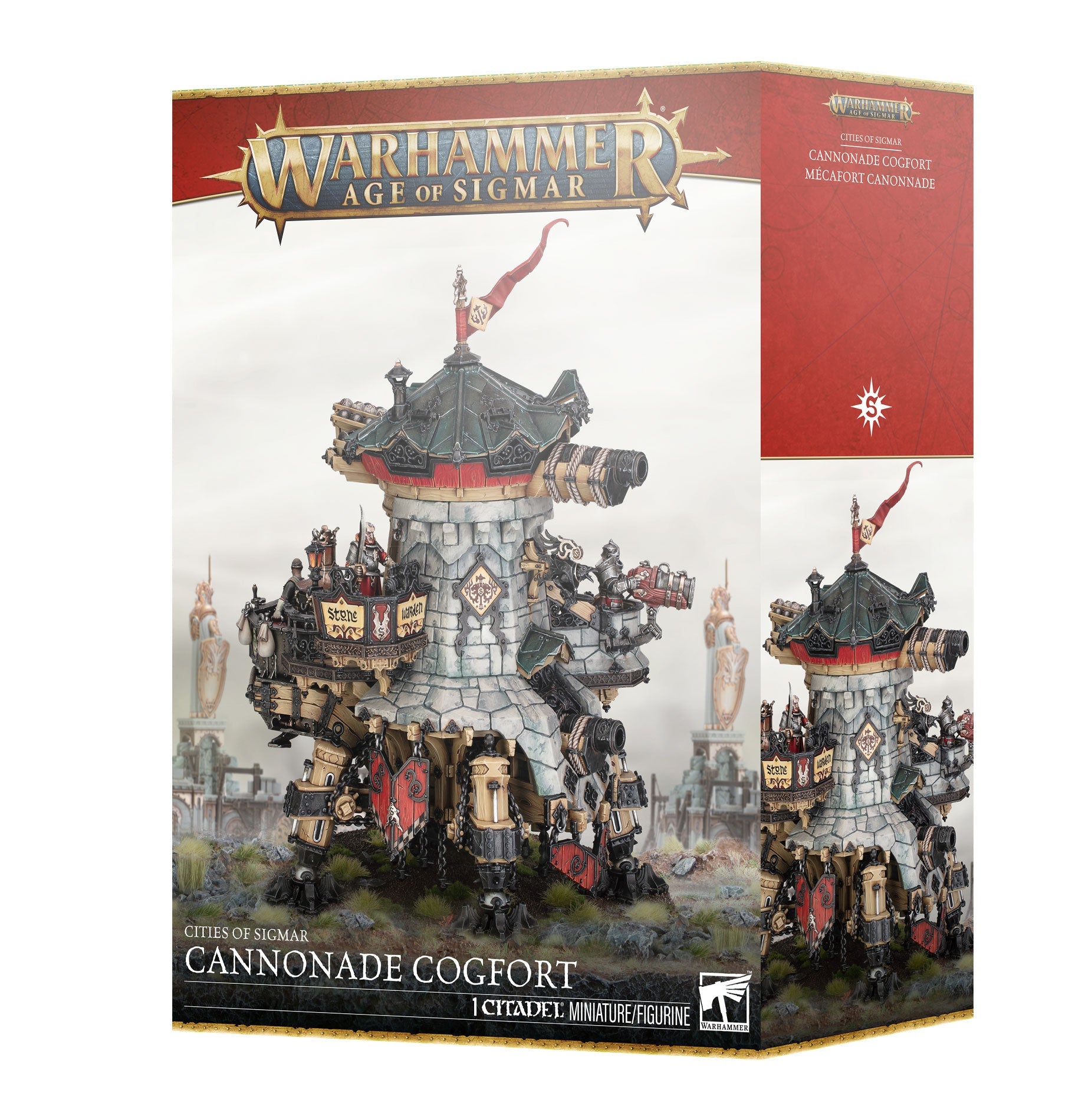 Cities Of Sigmar Cannonade Cogfort Pre - order - Dark Crystal Cards