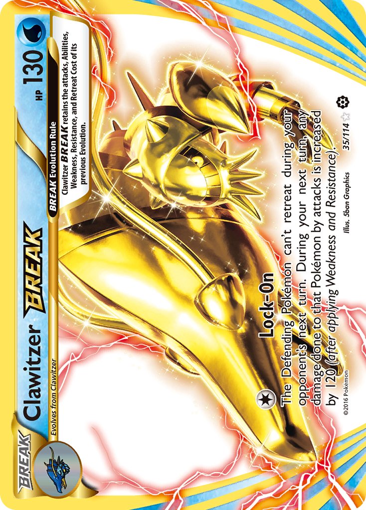 Clawitzer BREAK (35/114) [XY: Steam Siege] - Dark Crystal Cards