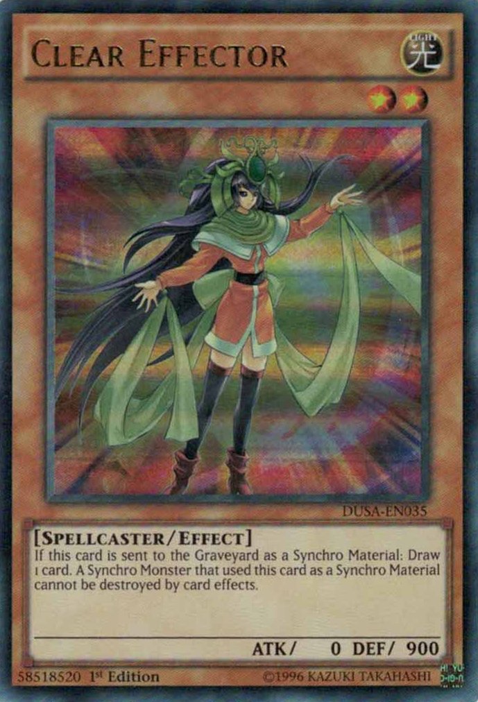 Clear Effector [DUSA - EN035] Ultra Rare - Dark Crystal Cards