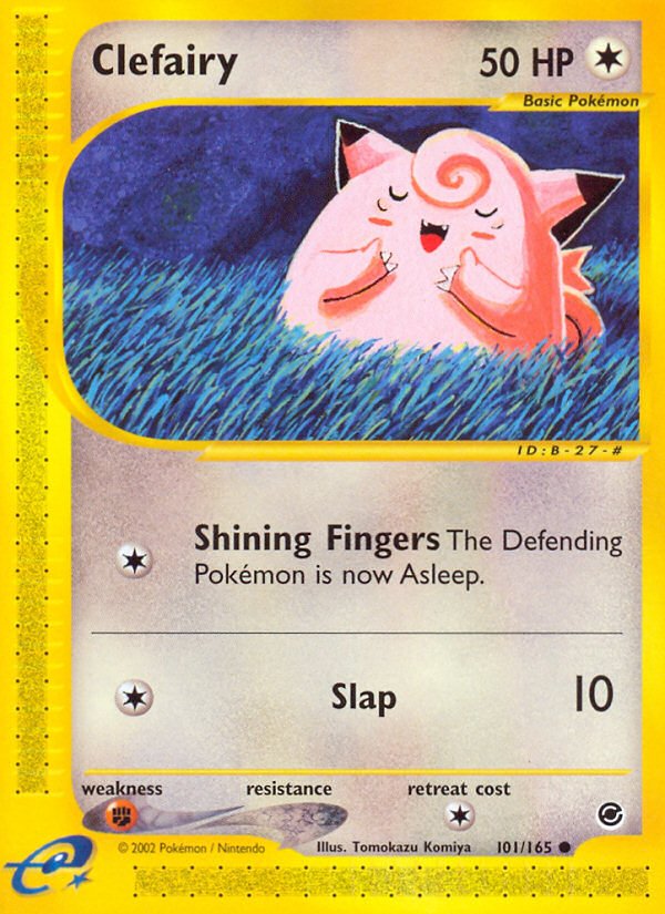 Clefairy (101/165) [Expedition: Base Set] - Dark Crystal Cards