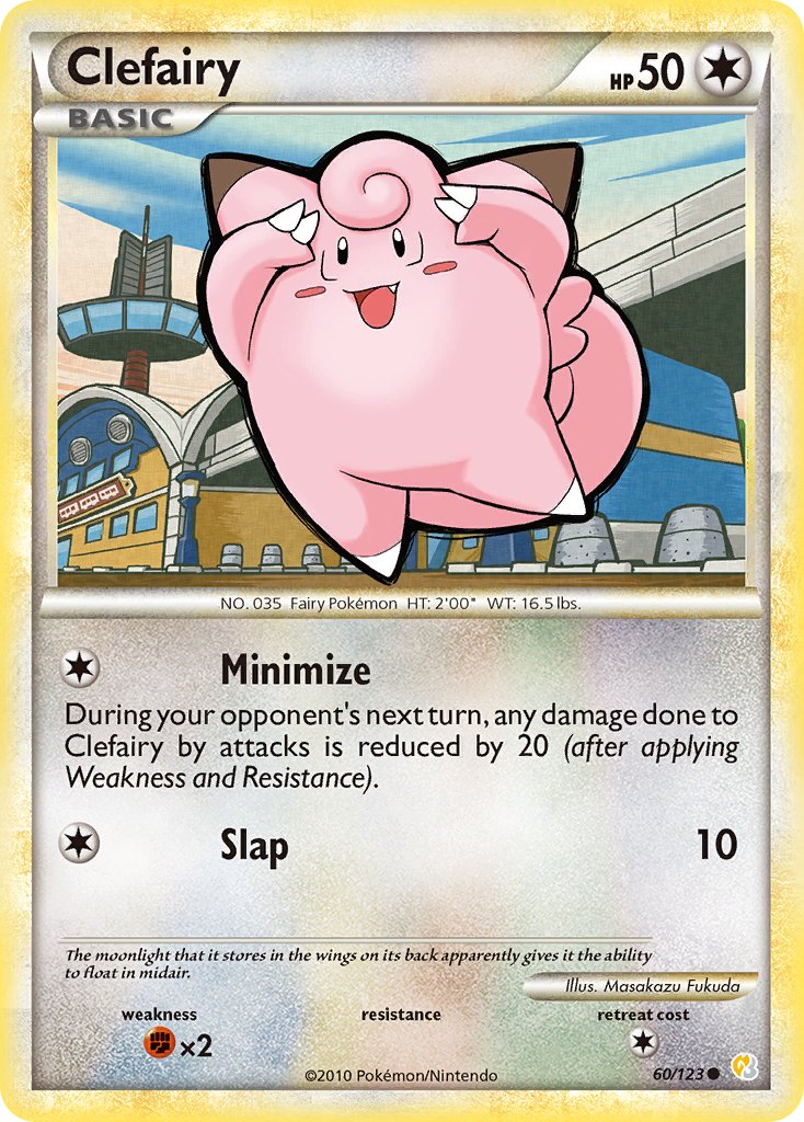 Clefairy (60/123) [HeartGold & SoulSilver: Base Set] - Dark Crystal Cards