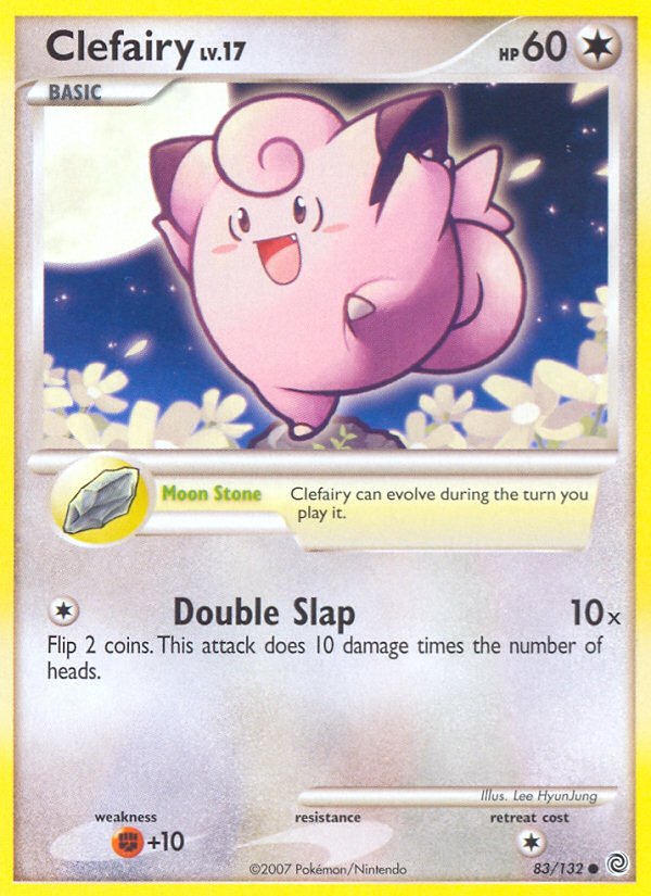 Clefairy (83/132) [Diamond & Pearl: Secret Wonders] - Dark Crystal Cards