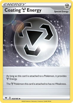 Coating Metal Energy (163/185) [Sword & Shield: Vivid Voltage] - Dark Crystal Cards